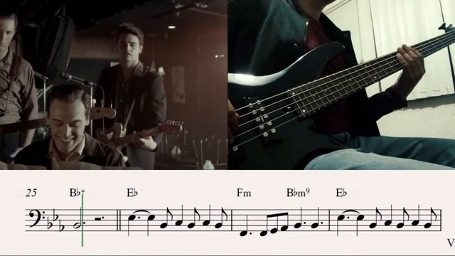 Jersey Boys - Cry For Me [BASS COVER] w/Notation & Tabs смотреть онлайн