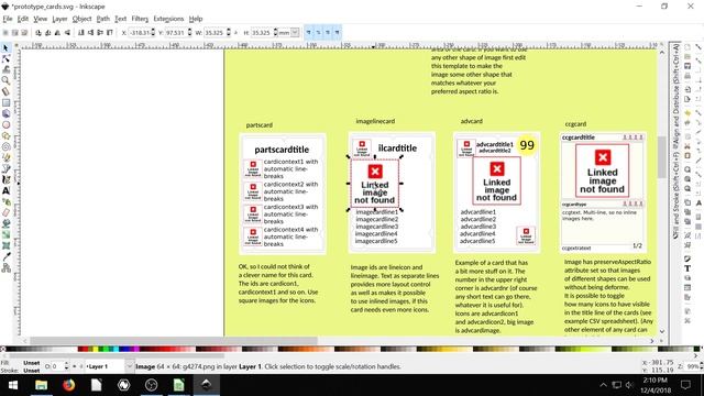 Inkscape Lesson 23 - Create Custom Card Games, Dice, etc... смотреть онлайн