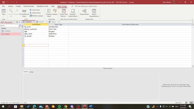 How To Change Primary Key Microsoft Access Tutorial смотреть онлайн