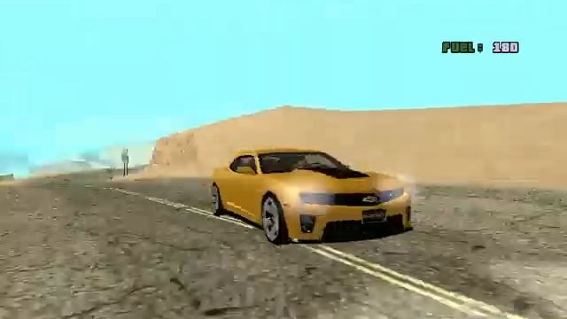Поездка на Chevrolet Camaro ZL1 смотреть онлайн