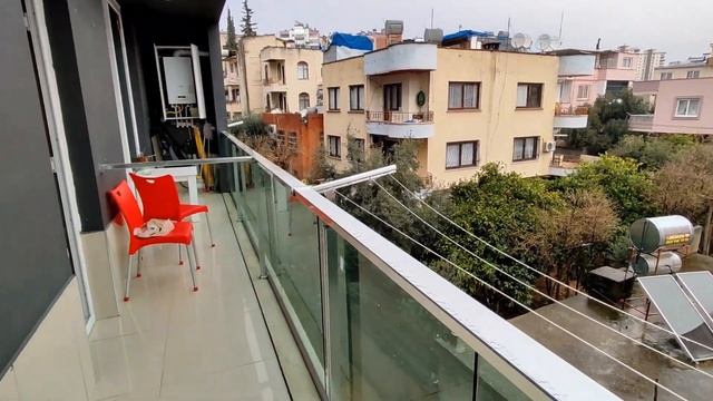 Хорошая квартира в центре Мерсина / Саяпарк / 2+1 с газовым отоплением и с мебелью!!! смотреть онлайн