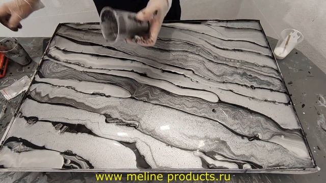 Набор №114. Простой способ нанесения эпоксидной смолы. Metally epoxy. смотреть онлайн