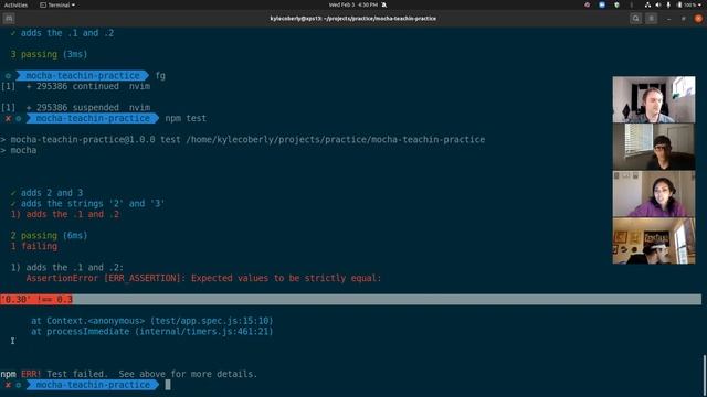 Real-Time Assessment - Unit Testing with Mocha смотреть онлайн