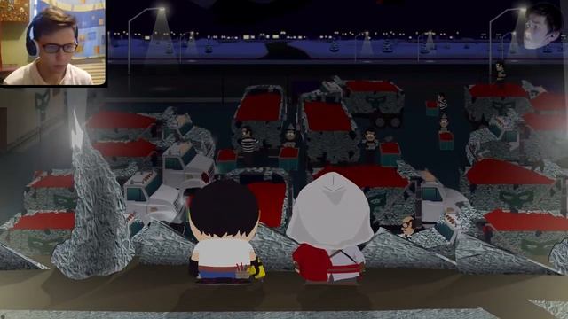 МЕХАНИЧЕСКИЙ ПРИСПЕШНИК ХАОСА, РОБОТ БАТТЕРСА (South Park The Fractured But Whole прохождение #16) смотреть онлайн