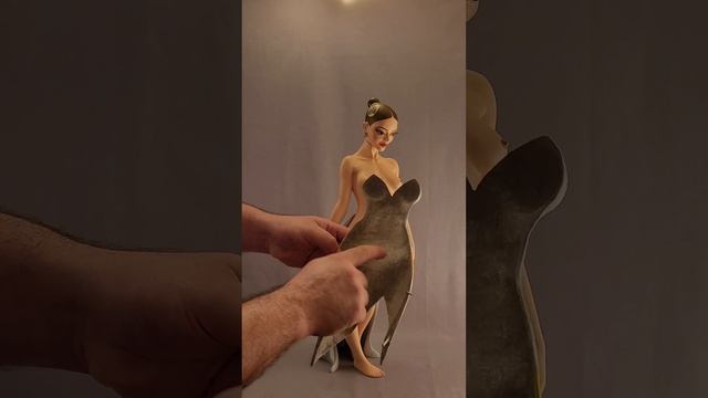 авторская кукла из папье-маше смотреть онлайн