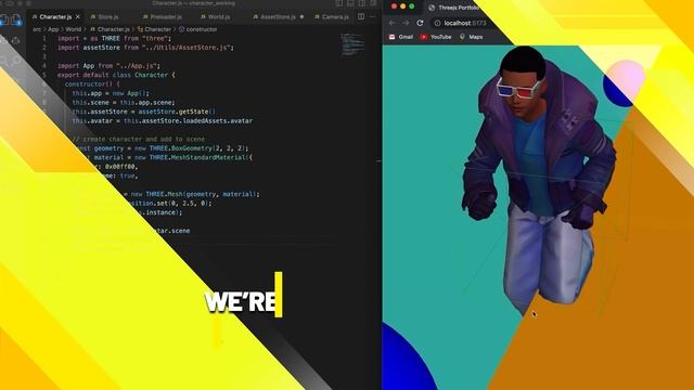 Learn Three.js. Build a 3D Interactive Portfolio Website. Get Hired | Zero to Mastery смотреть онлайн