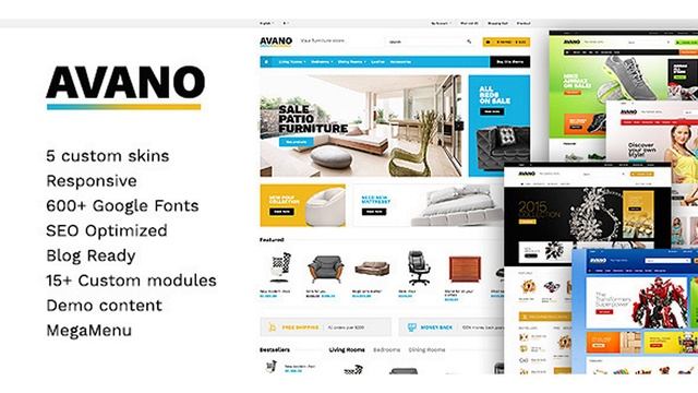 Avano - Multipurpose WooCommerce Theme | Themeforest Website Templates and Themes смотреть онлайн