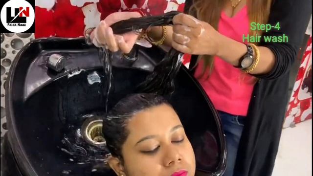 Schwarzkopf Glatt! Permanent Hair Straightening! Full process! Easy method смотреть онлайн