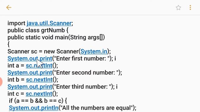 finding greatest number | JAVA PROGRAM | CONDITIONAL PROGRAMMING | ICSE | BCA | MCA | B.TECH смотреть онлайн