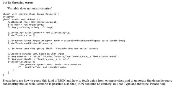 Salesforce: Convert JSON Array into Wrapper class in Salesforce смотреть онлайн