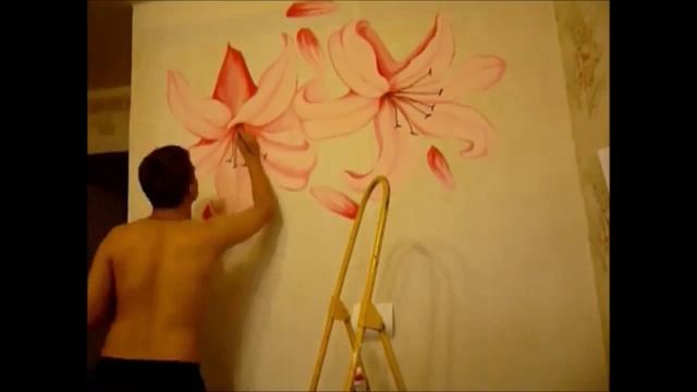 Варианты покраски стен смотреть онлайн