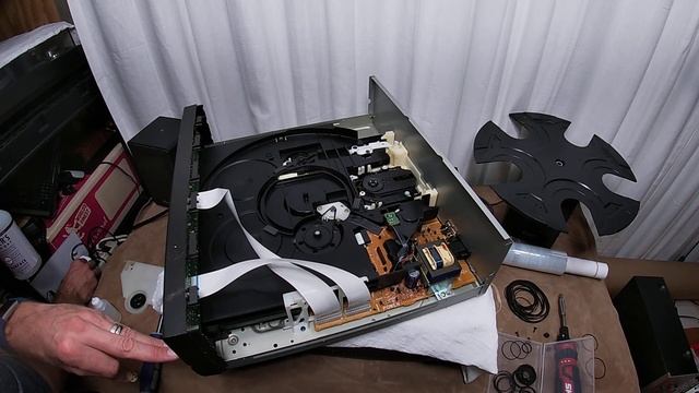 Technics SL-DP887 CD Player 5 Disk Changer Servicing - Sounds SOOOO good смотреть онлайн