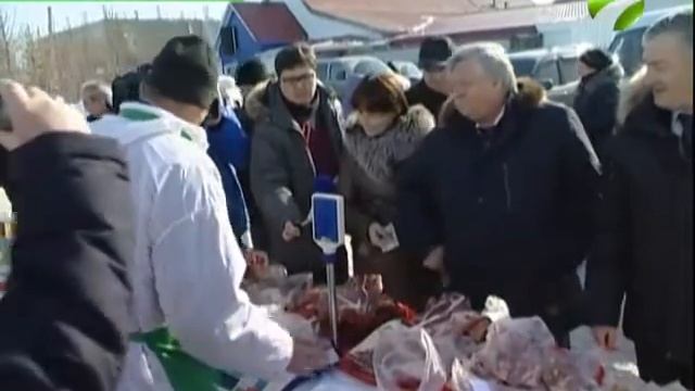 Тюменская агроярмарка бойко прошла в Новом Уренгое смотреть онлайн