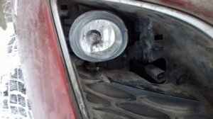 Mazda CX-7 замена ПТФ