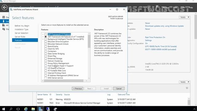 36. How to Configuring a Two Node Failover Cluster Windows Server 2016 смотреть онлайн