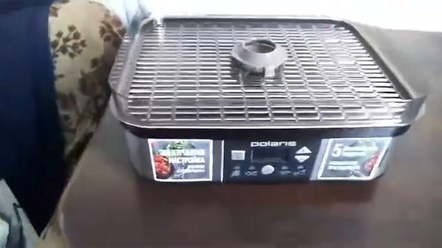 Распаковка — Сушка для овощей и фруктов Polaris PFD 1605AD смотреть онлайн