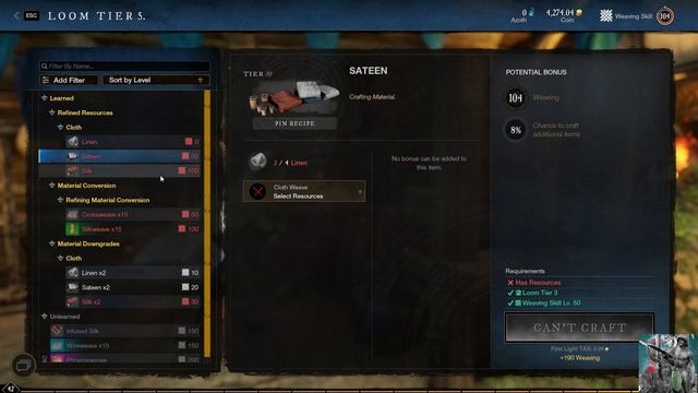 1-200 Weaving Quick Guide | New World смотреть онлайн