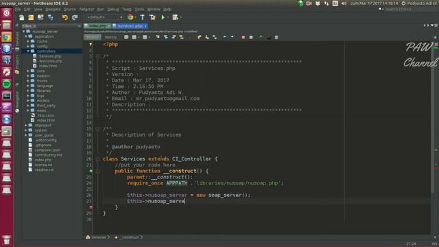 CI Tutorial - Install, Configuring and Create NuSoap Web Service (Without Narrator) - Part 1 смотреть онлайн