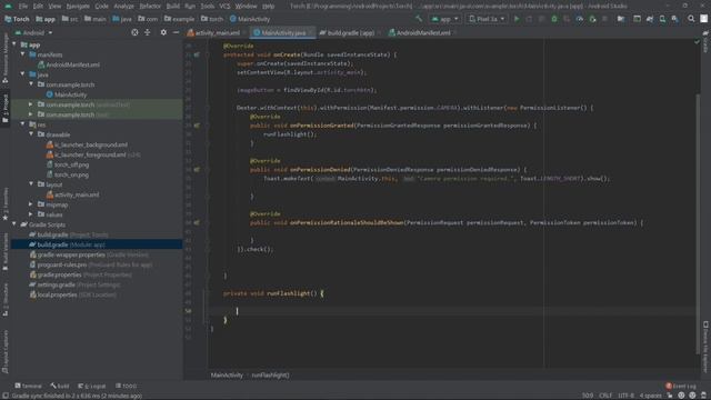 Make a Flashlight App | Android Project | Android Studio смотреть онлайн