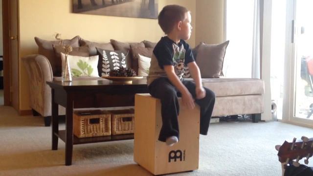 5 Year Old Cajon Player смотреть онлайн