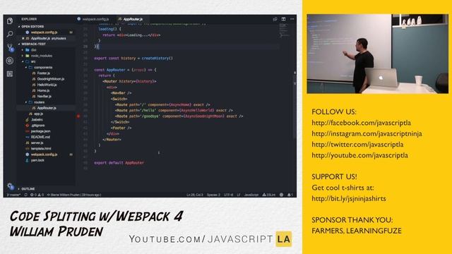 Code Splitting with Webpack 4 by Billy Pruden смотреть онлайн