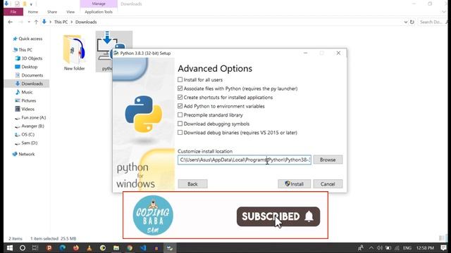 How to Download Python | Install Python | Python For Absolute Beginners In Hindi #Tutorial-3 смотреть онлайн