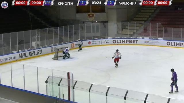 11.03.2023, ХК "КРИОГЕН" - ХК "ГАРМОНИЯ" (3 ЛИГА) смотреть онлайн