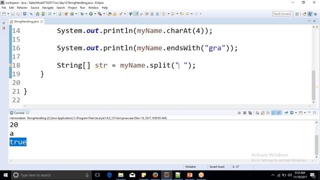 Session 12 -Maps, String Handling and Exceptional Handling смотреть онлайн