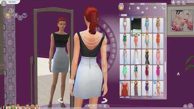 Максис причёски, одежда для всех. # 39 Допматериалы Симс 4. смотреть онлайн