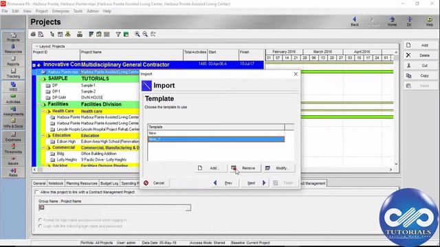 Primavera P6 Tutorials : Chapter - 6.4 : Importing Data from Microsoft Project into Primavera P6 смотреть онлайн