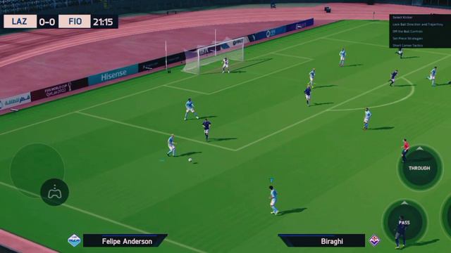 FIFA 16 MOD FIFA 23 | PLAY TIME | HALF GAMEPLAY | LAZIO VS FIORENTINA | MOBILE ANDROID смотреть онлайн