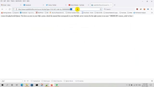 bypass sql injection filter using null byte смотреть онлайн