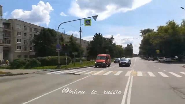 20.07.2020 г. Едем по центру города Тихвин. смотреть онлайн