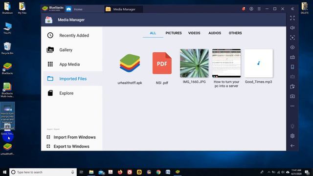 How To Import And Export Files From #bluestacks To PC And PC To Bluestacks 2022