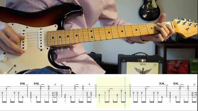Nirvana Serve The Servants Guitar Cover with Tab - Guitar Tab - Tutorial - Lesson смотреть онлайн