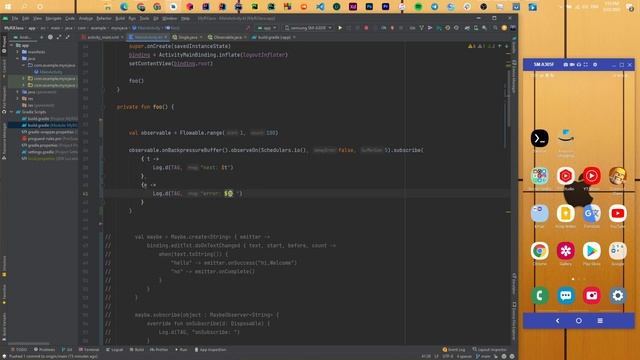 #111 Android Kotlin Development 2022 [Arabic] | RX Java Flowable смотреть онлайн