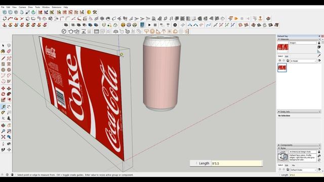 How to Add a Texture to a Curved Surface in Sketchup смотреть онлайн