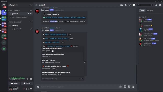 EN İYİ 5 DİSCORD MÜZİK BOTU 2022 - Discord Müzik Botu Ekleme смотреть онлайн