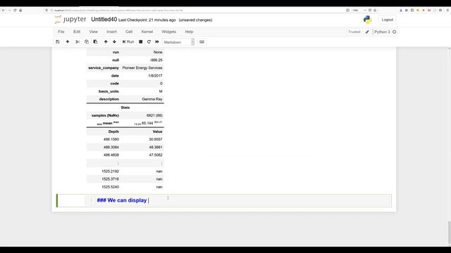 How to Import, Process and Visualise LAS files using Welly python Library, Part 1 смотреть онлайн