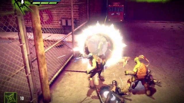 Прохождение Игры Teenage mutant ninja turtles out of the shadow #1 смотреть онлайн