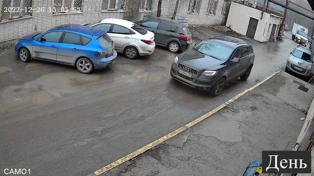 Пример записи IP-камеры SR-IN40F36IRX в разное время суток смотреть онлайн