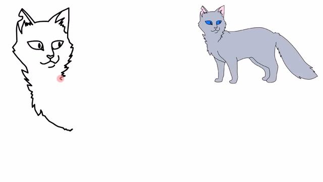 How to draw Warrior Cats Bluestar - Как нарисовать Котов-воителей Синяя Звезда смотреть онлайн