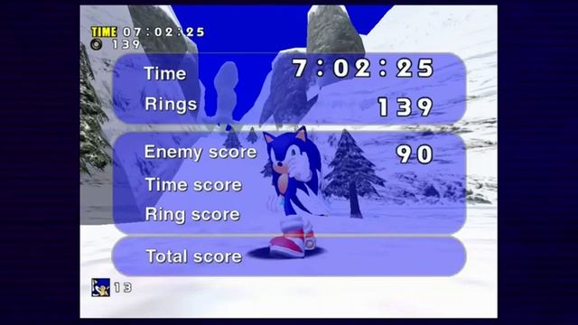 Icecap Snowboarding - Sonic Adventure смотреть онлайн