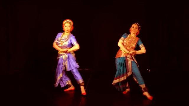 Kuchipudi dance Devi Elena Tarasova, Anna Maschak смотреть онлайн