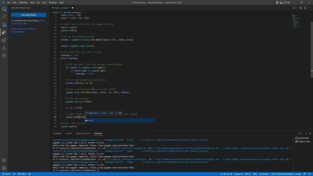 Make A Particle Bounce In Python (1D)...In Less Than A Minute смотреть онлайн