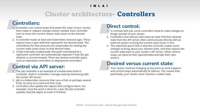 08 K8s controllers and cloud controller manager смотреть онлайн