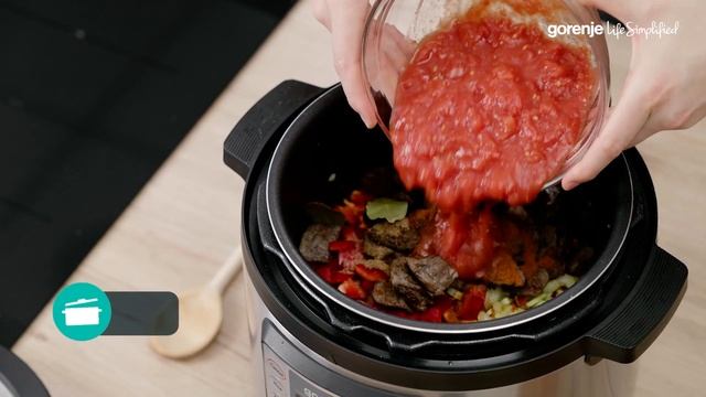 Beef Goulash - Gorenje MultiCooker смотреть онлайн