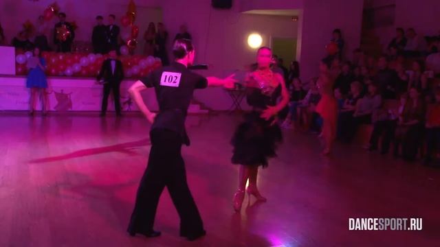 Абраменков Антон - Баранова Владлена, 1/2 Rumba смотреть онлайн