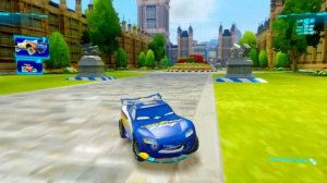 Cars 2 The Video Game | Lightyear Lightning - Battle Race (Going Ballistic) | Hyde Tour 9 Laps