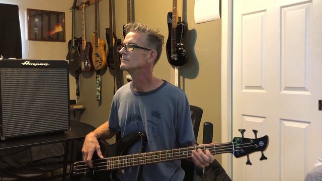 AMPEG Rocket 110 Tone demo. Lots of long notes. YAMAHA Bass. I Won't Give Up - by Jason Mraz смотреть онлайн
